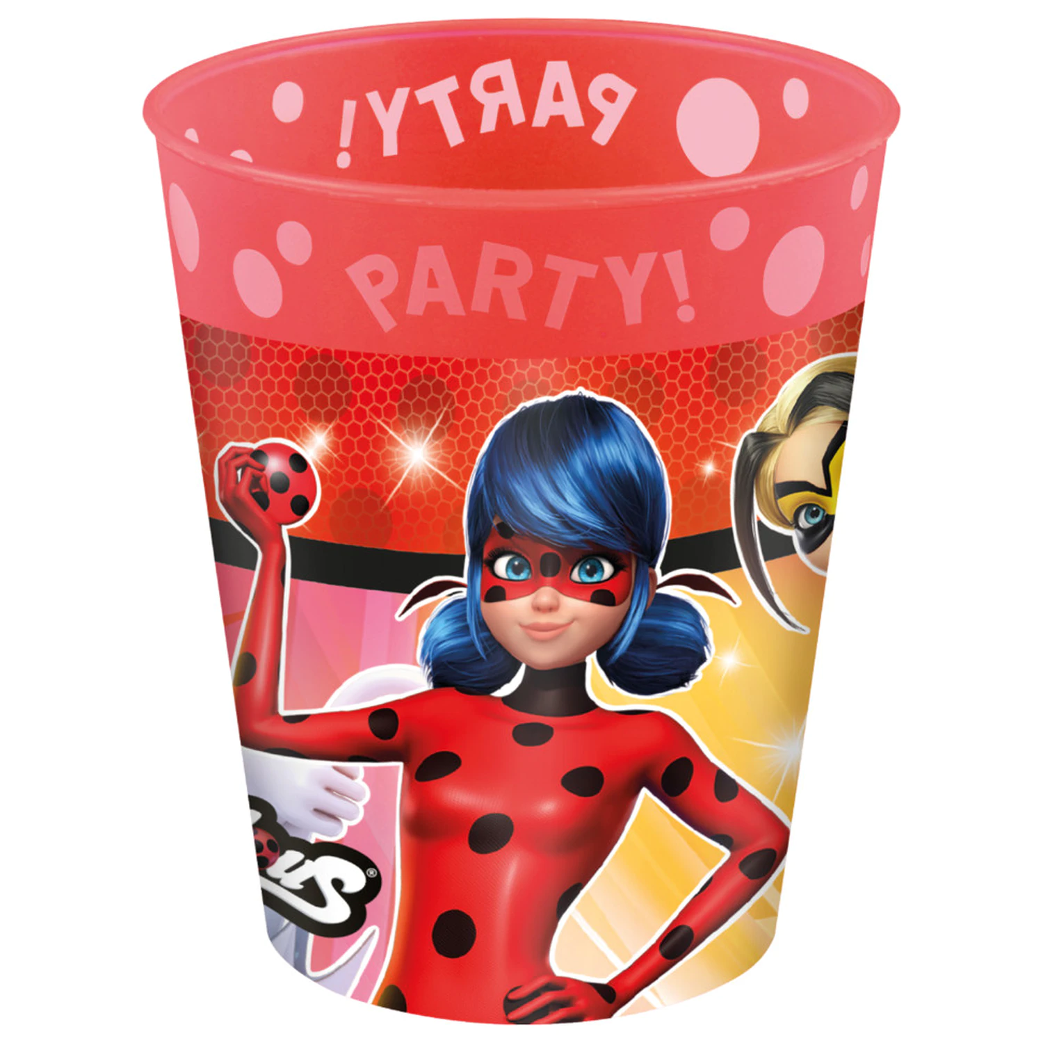 Miraculous Hero micro premium plastový hrnek set 4 kusů, 250 ml fotografii produktu