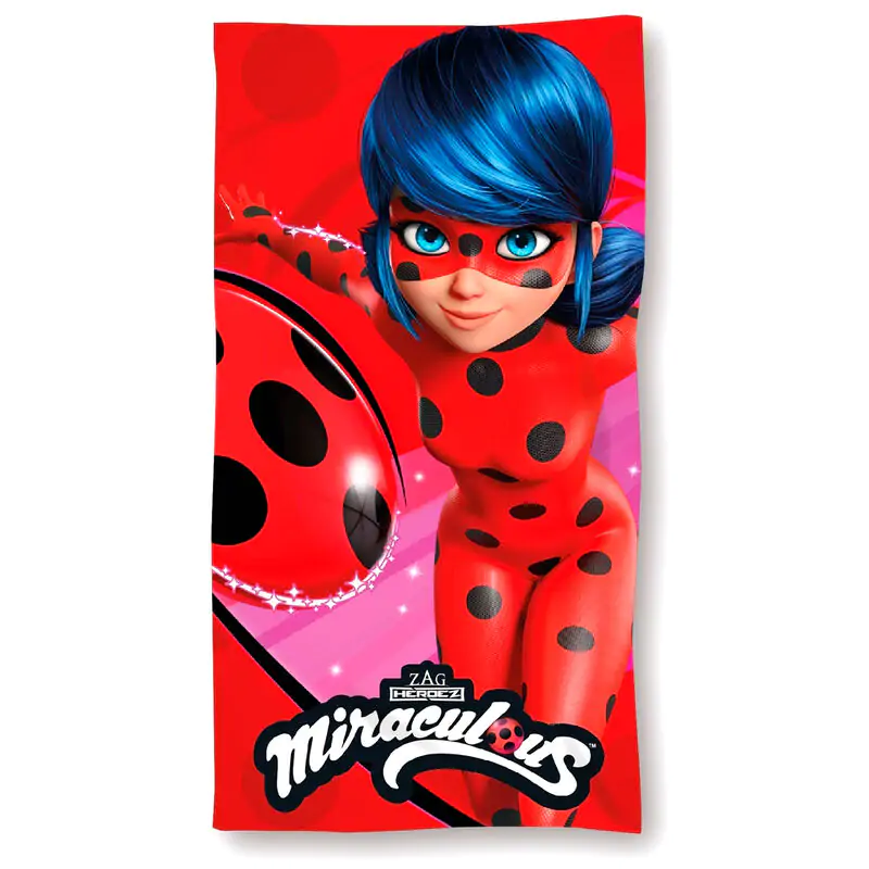 Mikrovláknová plážová osuška Miraculous Ladybug fotografii produktu