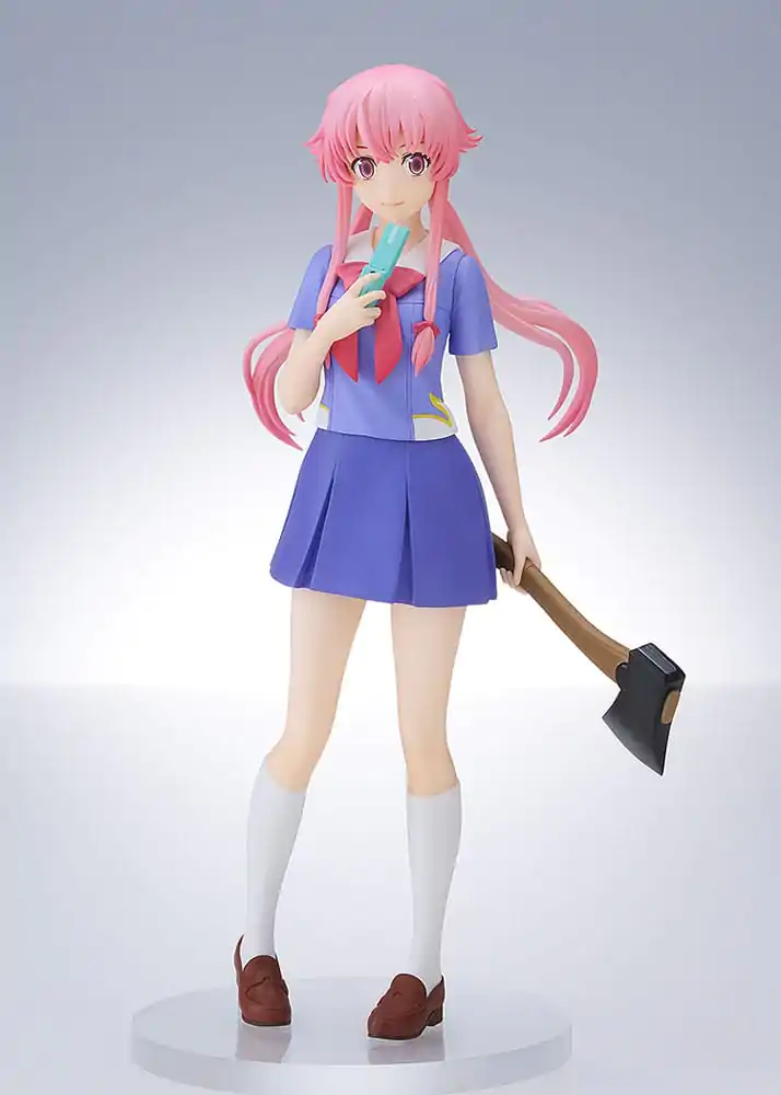 Mirai Nikki Pop Up Parade PVC Socha Yuno Gasai 17 cm fotografii produktu