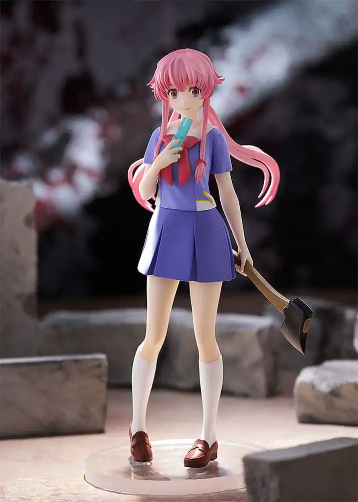 Mirai Nikki Pop Up Parade PVC Socha Yuno Gasai 17 cm fotografii produktu