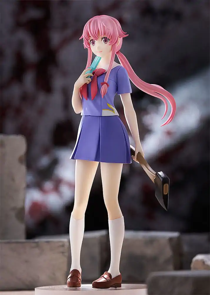 Mirai Nikki Pop Up Parade PVC Socha Yuno Gasai 17 cm fotografii produktu