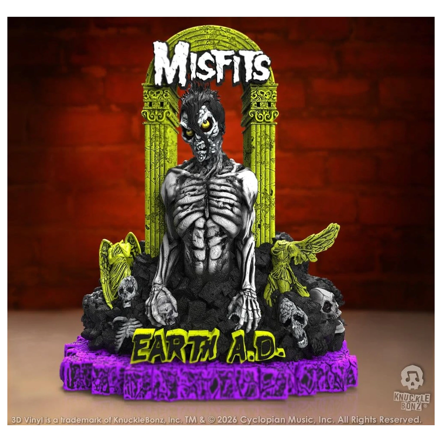 Misfits 3D vinylová figurka Earth A.D. Death Comes Ripping fotografii produktu