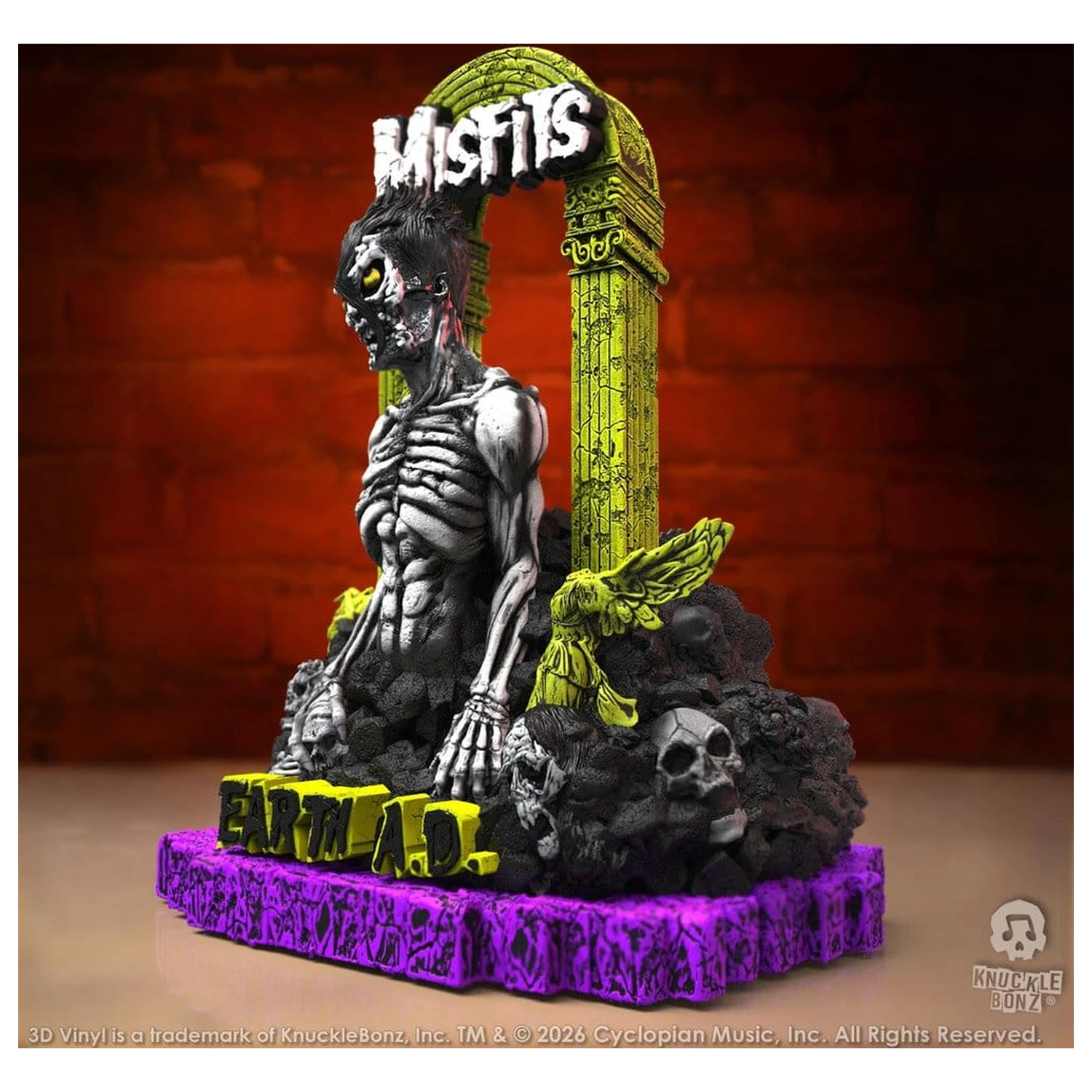 Misfits 3D vinylová figurka Earth A.D. Death Comes Ripping fotografii produktu
