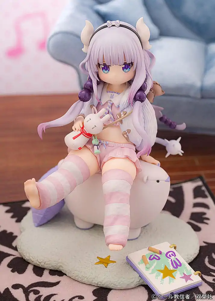Miss Kobayashi´s Dragon Maid PVC Socha 1/7 Kanna: Relaxed Ver. 16 cm fotografii produktu