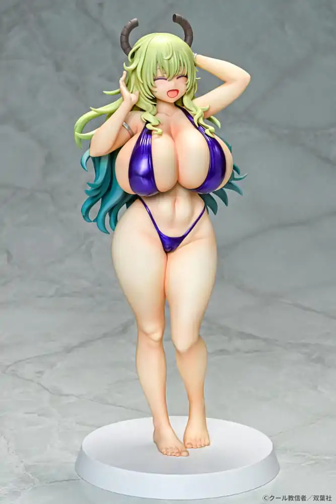 Miss Kobayashi's Dragon Maid PVC socha 1/7 Lucoa Bikini styl 26 cm fotografii produktu