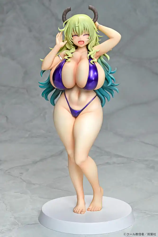 Miss Kobayashi's Dragon Maid PVC socha 1/7 Lucoa Bikini styl 26 cm fotografii produktu