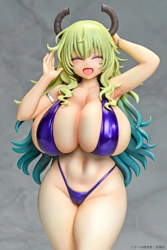 Miss Kobayashi's Dragon Maid PVC socha 1/7 Lucoa Bikini styl 26 cm fotografii produktu