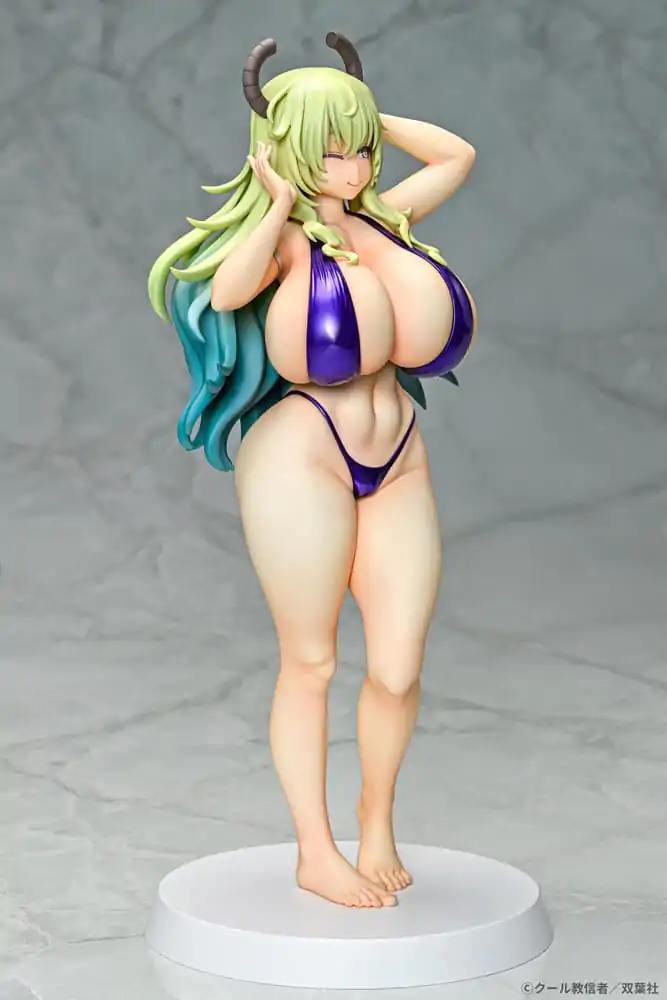 Miss Kobayashi's Dragon Maid PVC socha 1/7 Lucoa Bikini styl 26 cm fotografii produktu