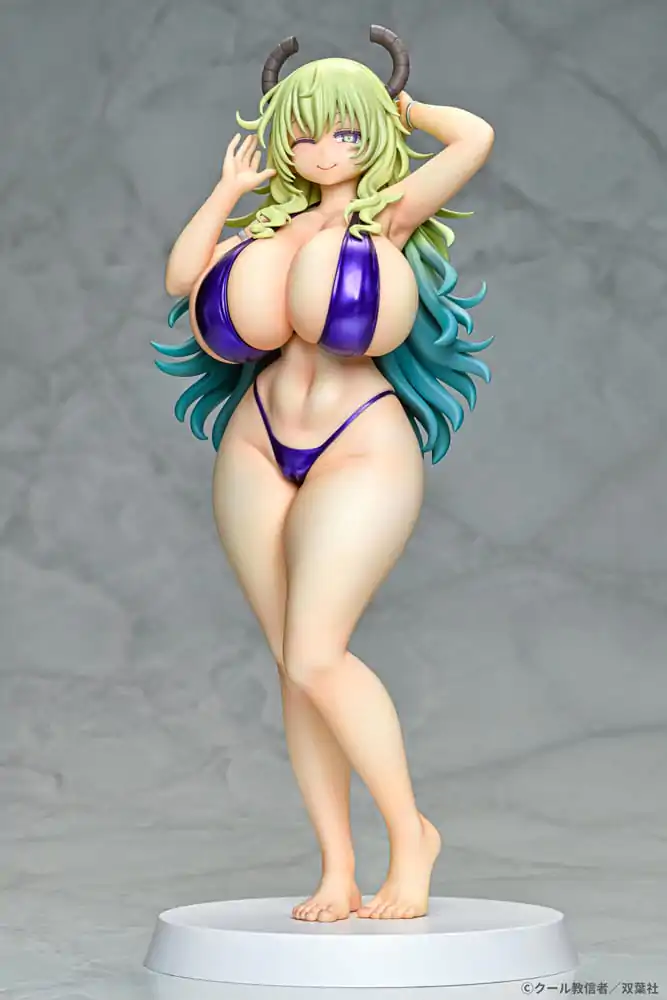 Miss Kobayashi's Dragon Maid PVC socha 1/7 Lucoa Bikini styl 26 cm fotografii produktu