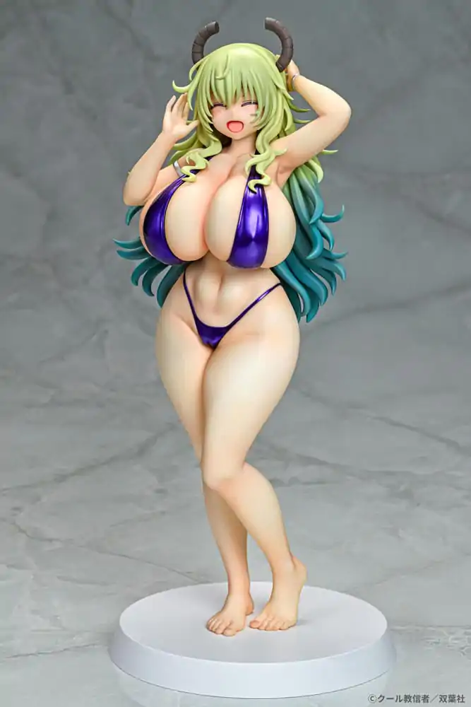 Miss Kobayashi's Dragon Maid PVC socha 1/7 Lucoa Bikini styl 26 cm fotografii produktu