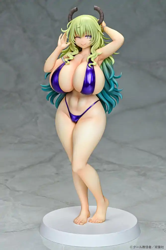 Miss Kobayashi's Dragon Maid PVC socha 1/7 Lucoa Bikini styl 26 cm fotografii produktu