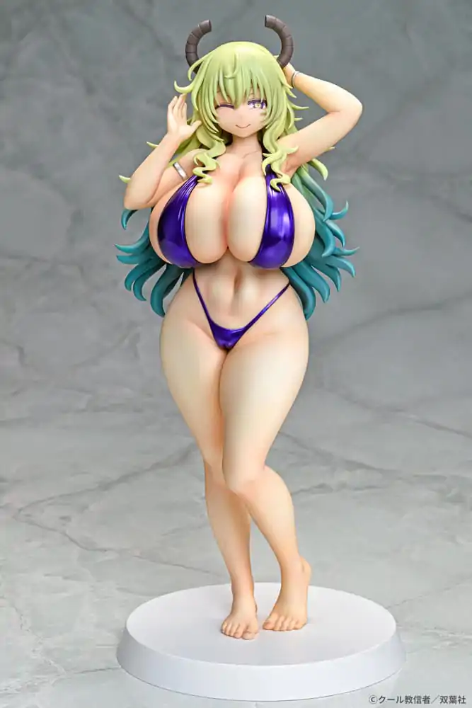 Miss Kobayashi's Dragon Maid PVC socha 1/7 Lucoa Bikini styl 26 cm fotografii produktu