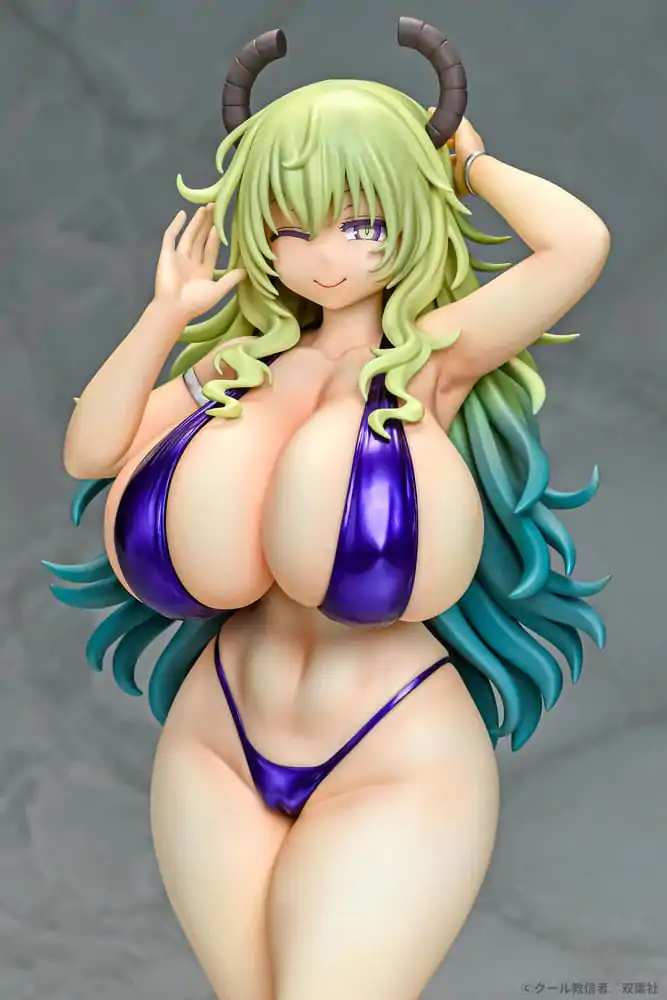 Miss Kobayashi's Dragon Maid PVC socha 1/7 Lucoa Bikini styl 26 cm fotografii produktu