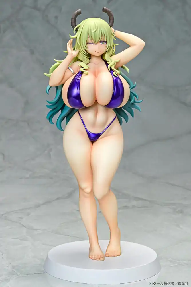 Miss Kobayashi's Dragon Maid PVC socha 1/7 Lucoa Bikini styl 26 cm fotografii produktu