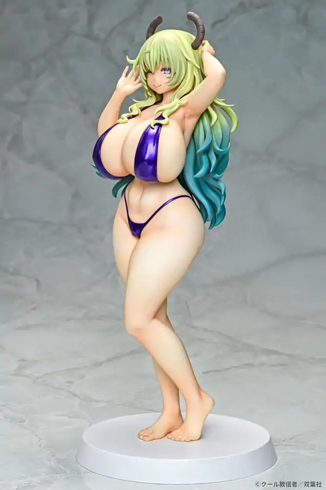 Miss Kobayashi's Dragon Maid PVC socha 1/7 Lucoa Bikini styl 26 cm fotografii produktu