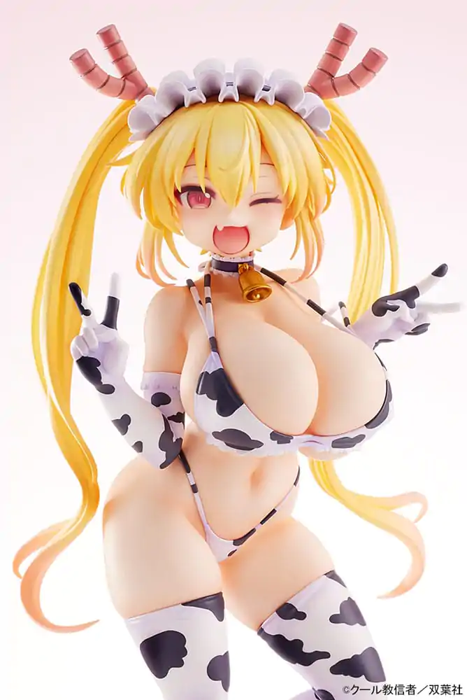 Miss Kobayashi´s Dragon Maid PVC Socha 1/7 Tohru Cow Pattern Bikini Ver. 25 cm fotografii produktu