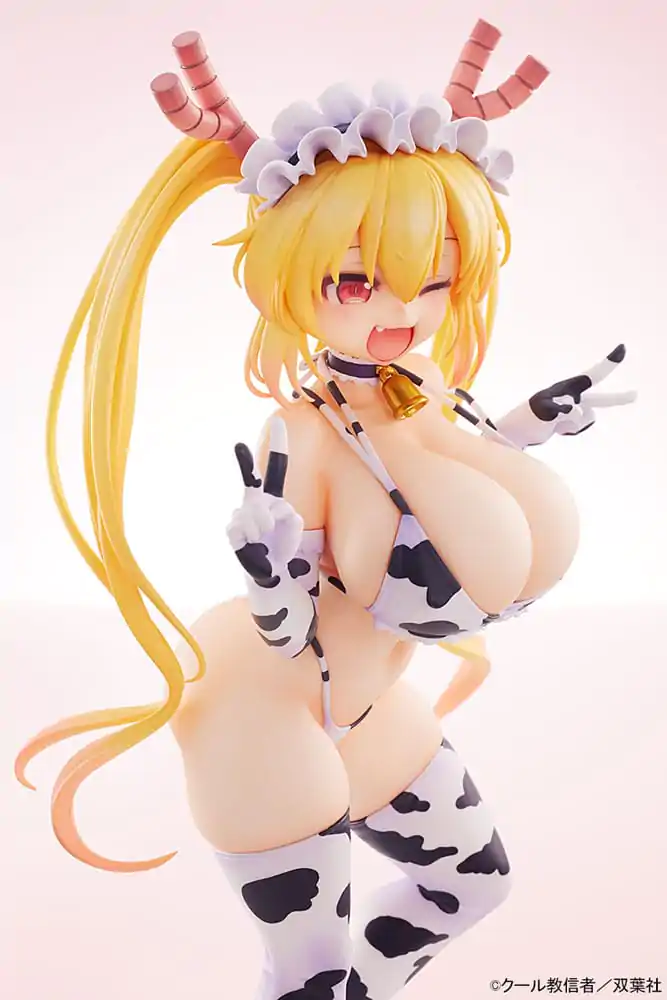 Miss Kobayashi´s Dragon Maid PVC Socha 1/7 Tohru Cow Pattern Bikini Ver. 25 cm fotografii produktu