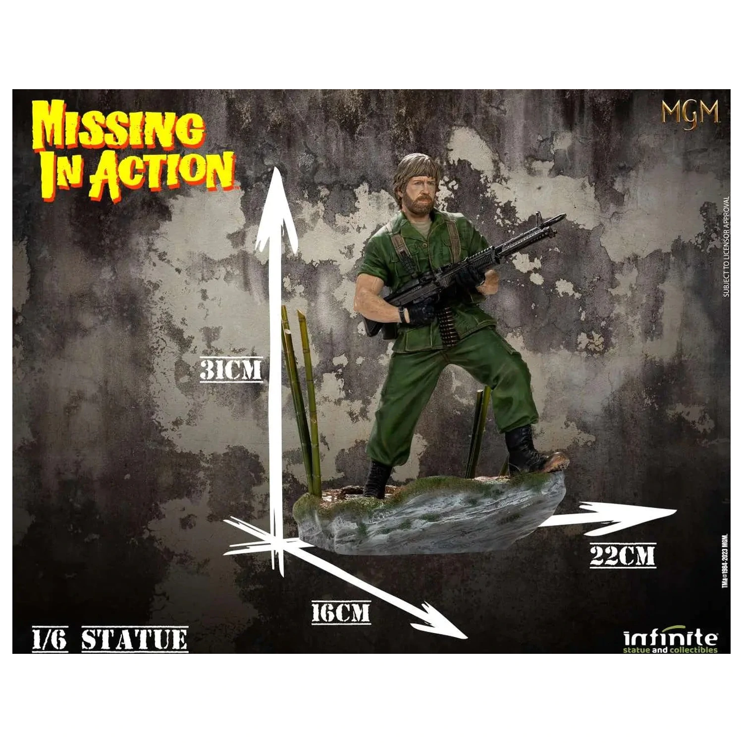 Missing In Action Colonel James Braddock Socha 1/6 31 cm fotografii produktu