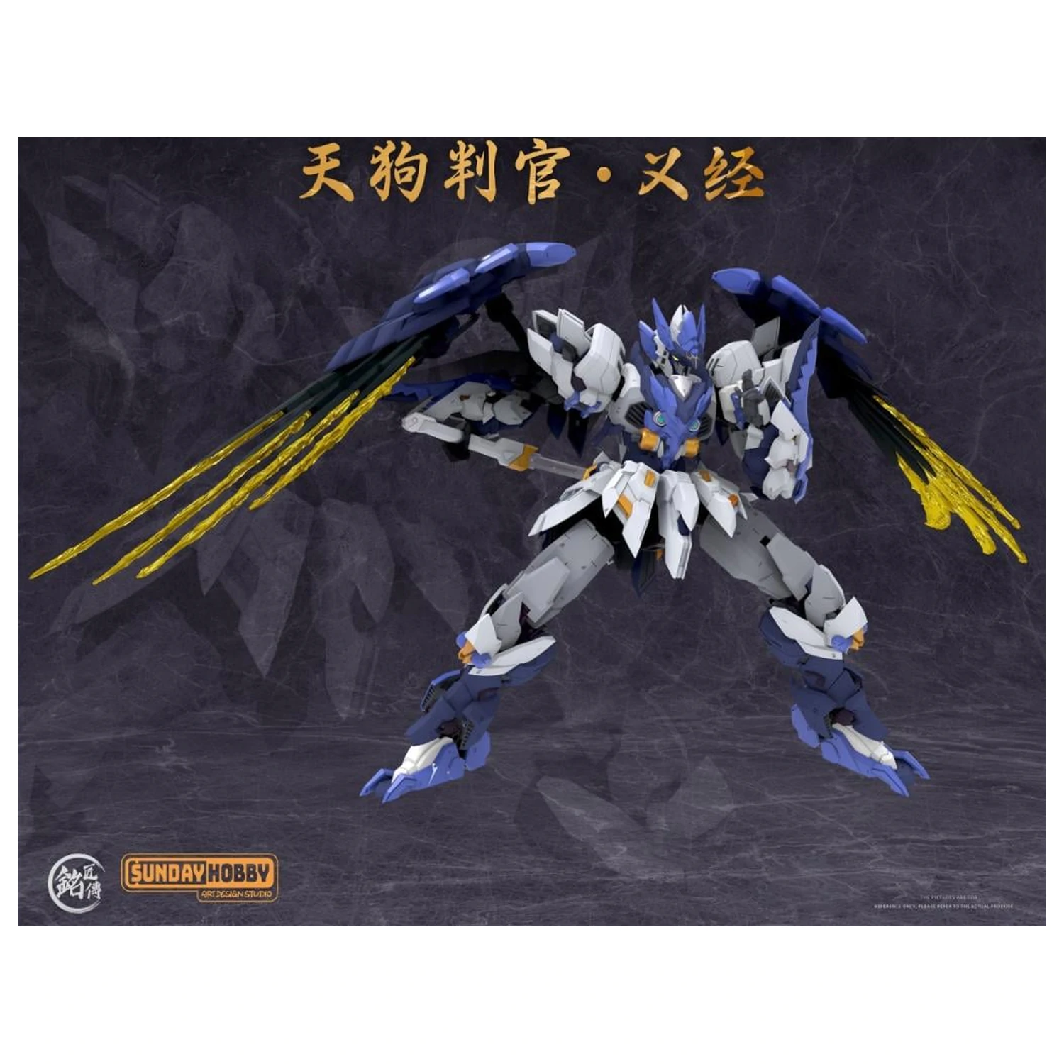 Plastikový model MJZ Studio x Sunday Hobby Tengu Judge Yoshitsune 23,6 cm fotografii produktu