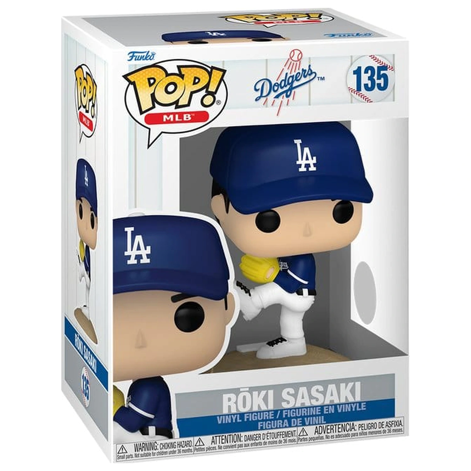 MLB Funko POP! Vinylová figurka Dodgers- Roki Sasaki 9 cm fotografii produktu