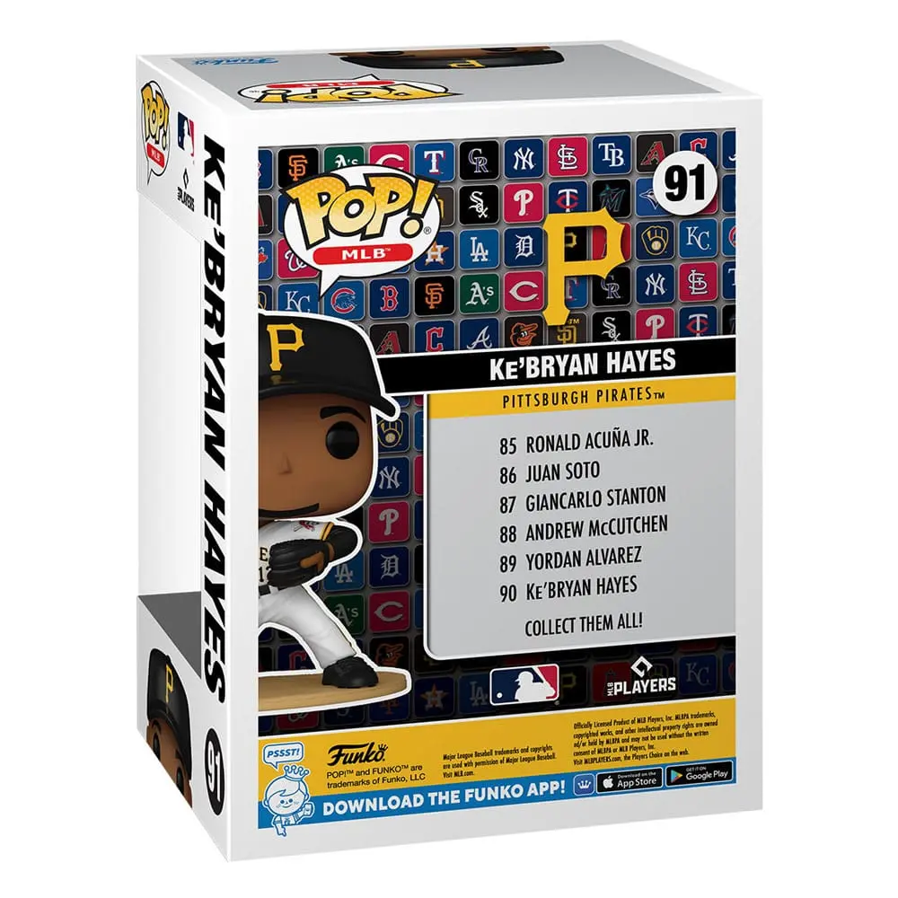 MLB POP! Vinylová Figurka Pirates- KeBryan Hayes 9 cm fotografii produktu
