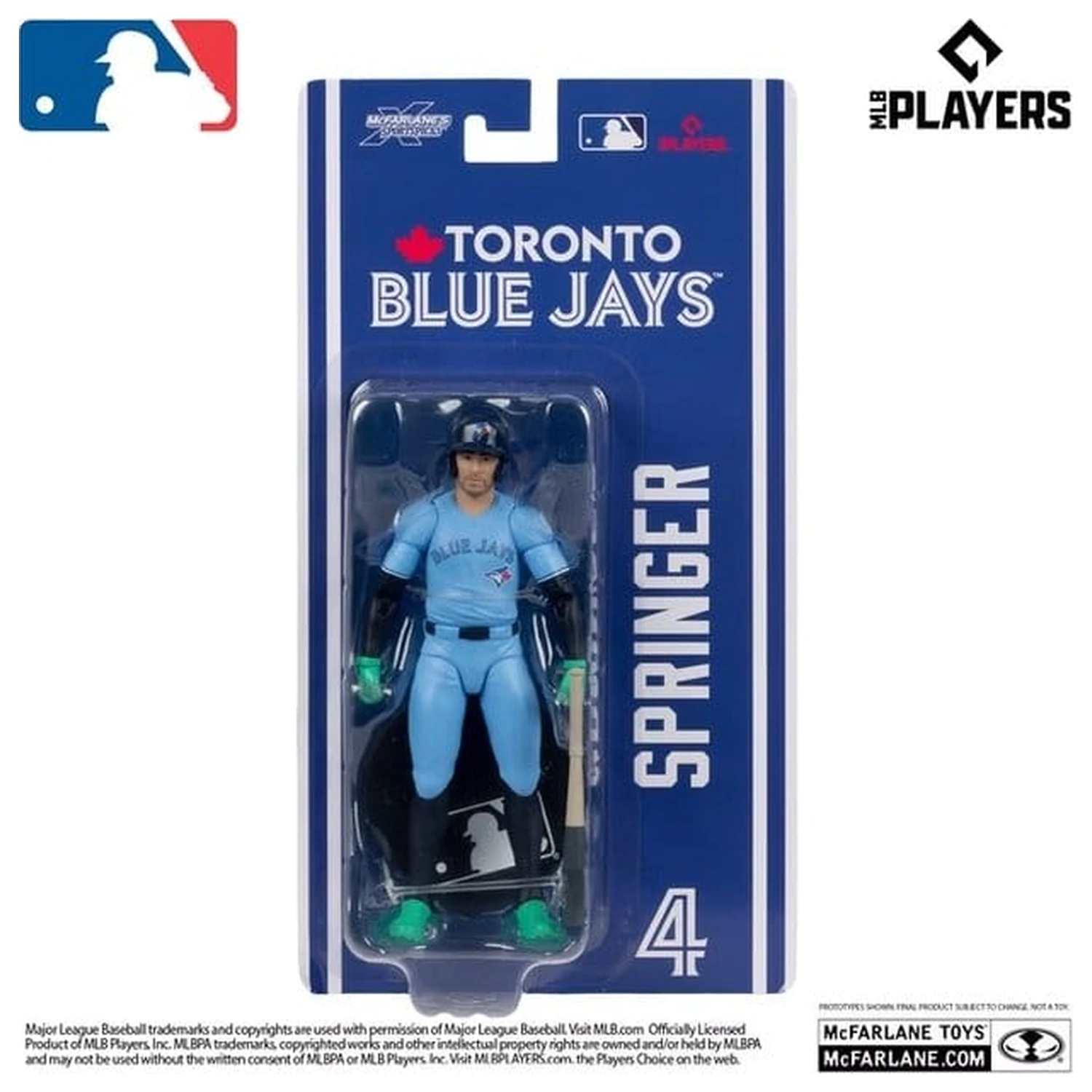MLB McFarlane SportsPicks akční figurka George Springer (Toronto Blue Jays) 15 cm fotografii produktu