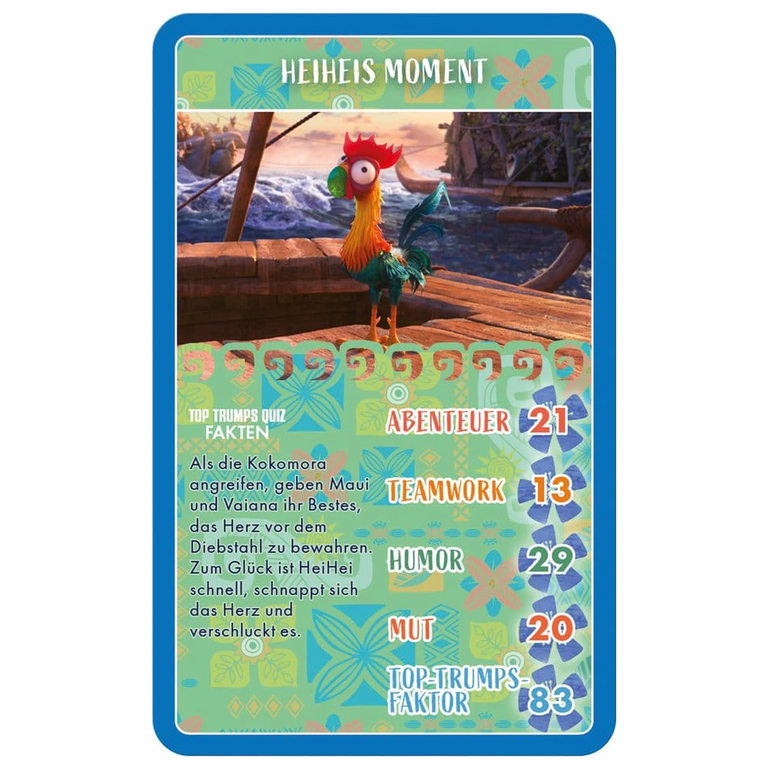 Moana Karetní hra Top Trumps *německá verze* fotografii produktu