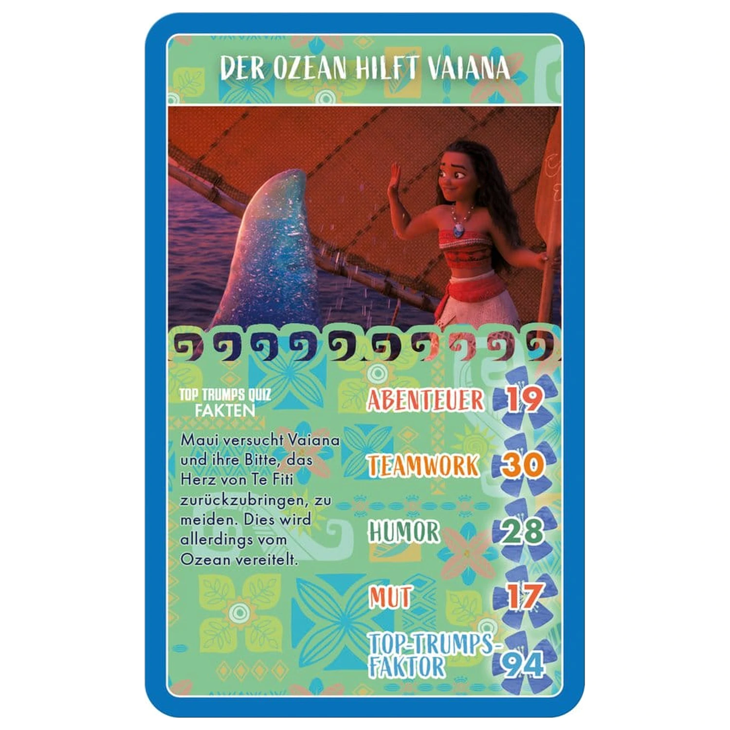 Moana Karetní hra Top Trumps *německá verze* fotografii produktu