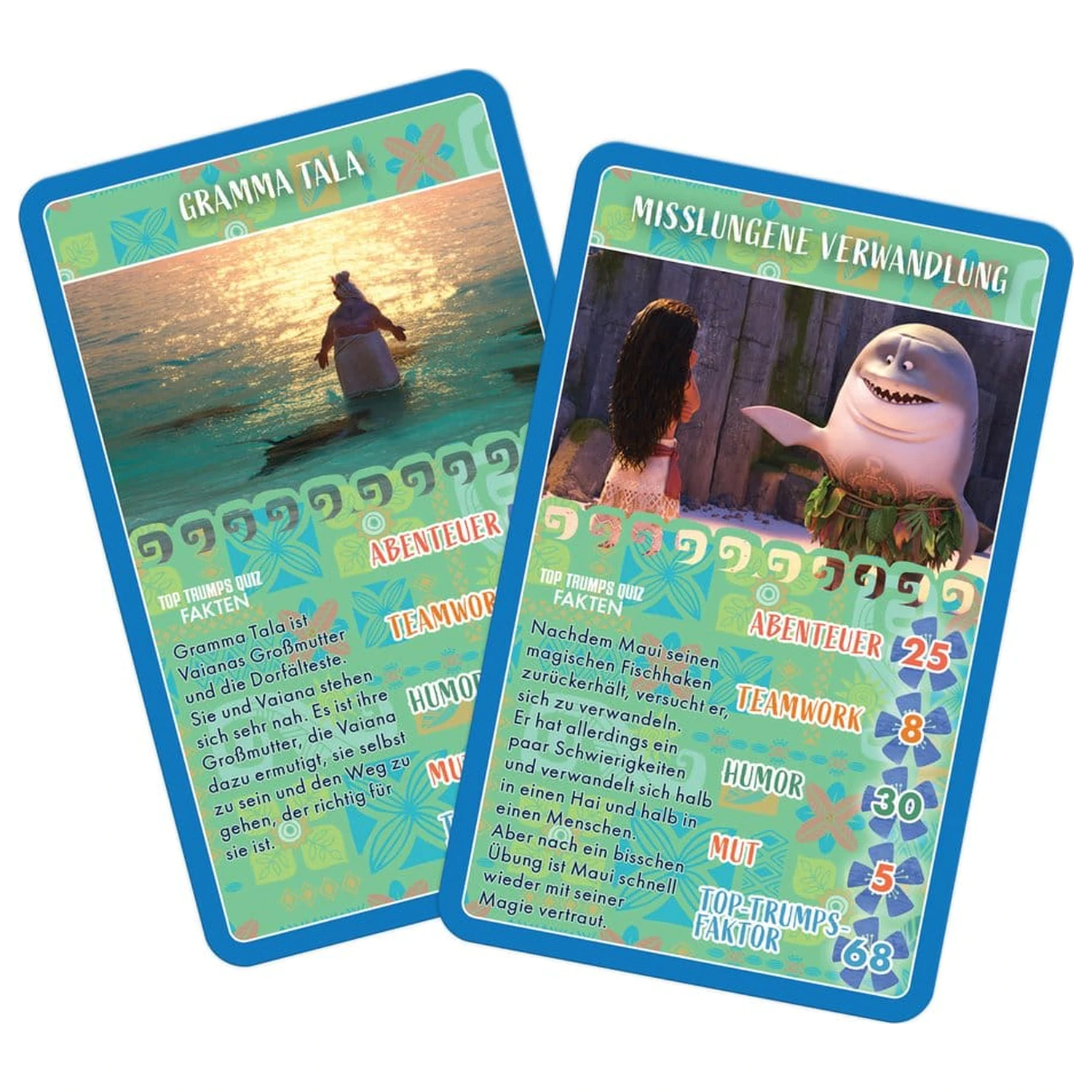 Moana Karetní hra Top Trumps *německá verze* fotografii produktu