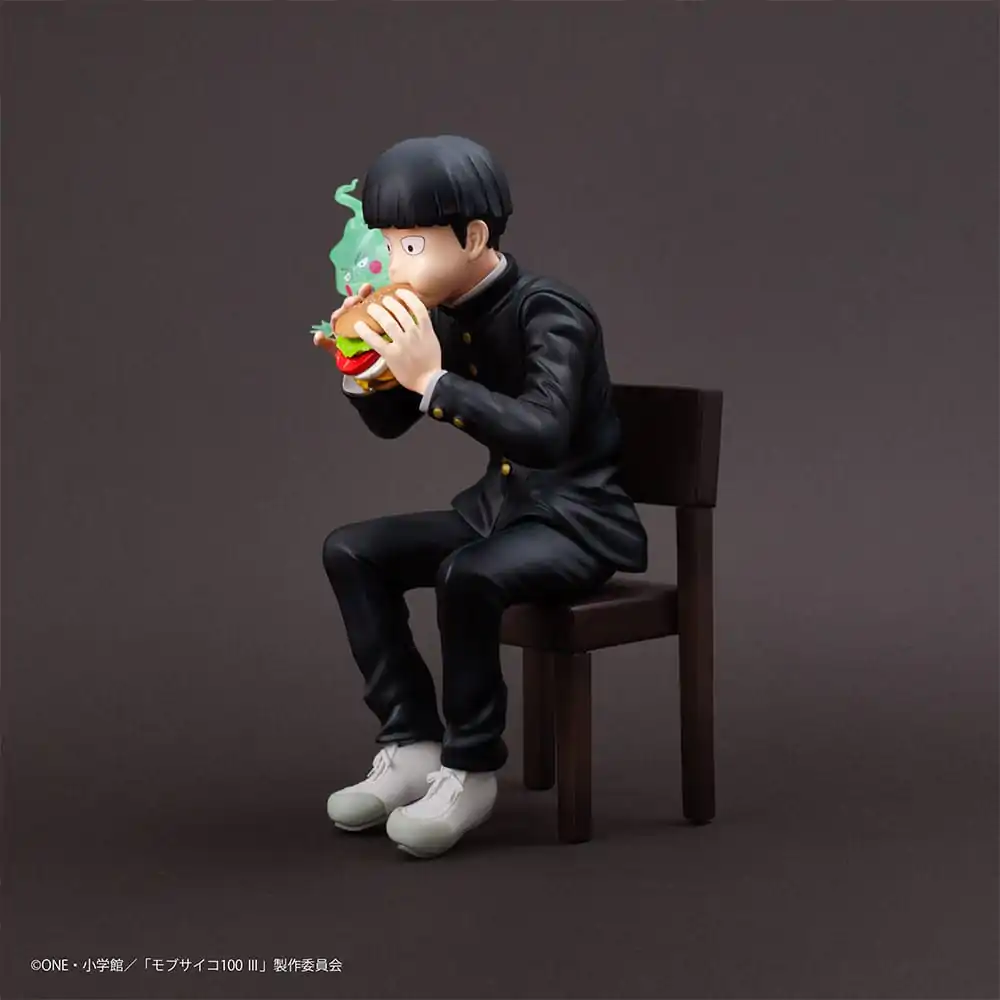 Mob Psycho 100 III x Bunbougu Cafe 2022 PVC socha Shigeo Kageyama & Ekubo 13 cm fotografii produktu