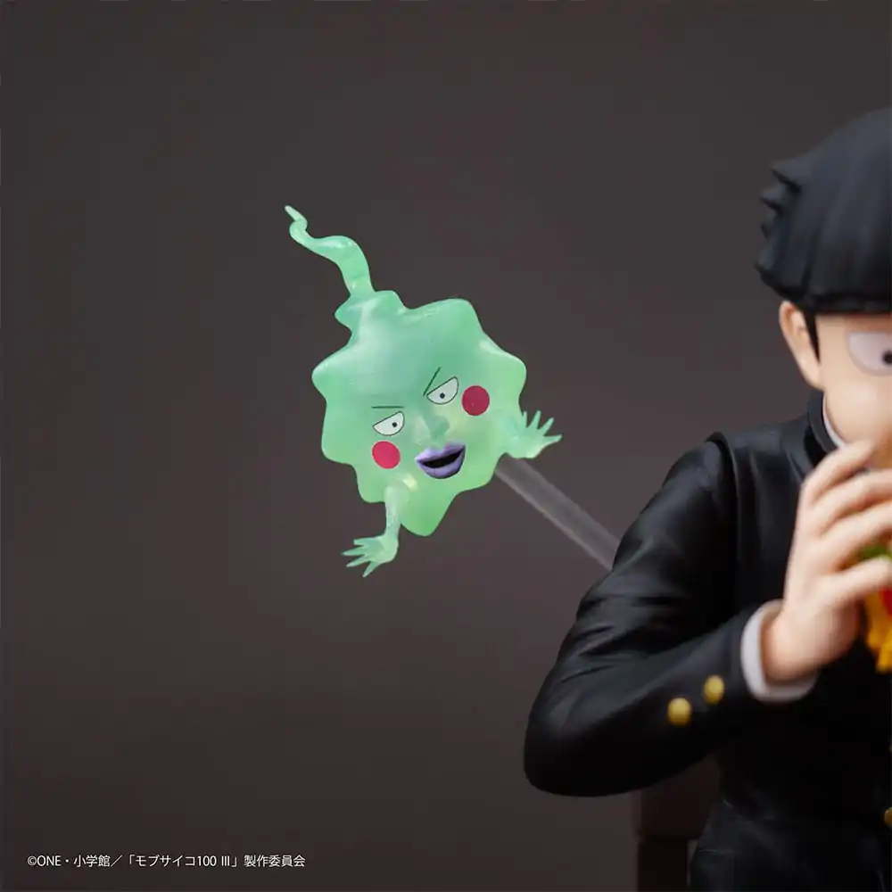 Mob Psycho 100 III x Bunbougu Cafe 2022 PVC socha Shigeo Kageyama & Ekubo 13 cm fotografii produktu