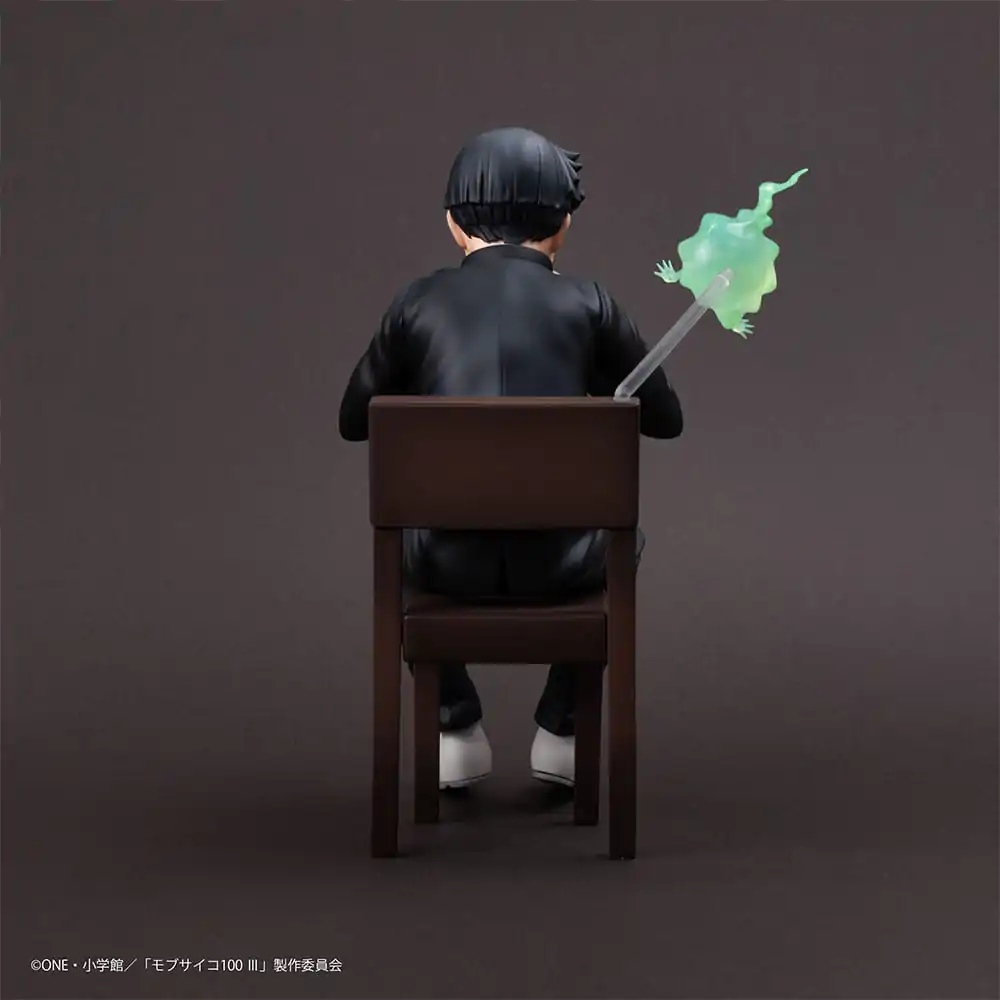Mob Psycho 100 III x Bunbougu Cafe 2022 PVC socha Shigeo Kageyama & Ekubo 13 cm fotografii produktu