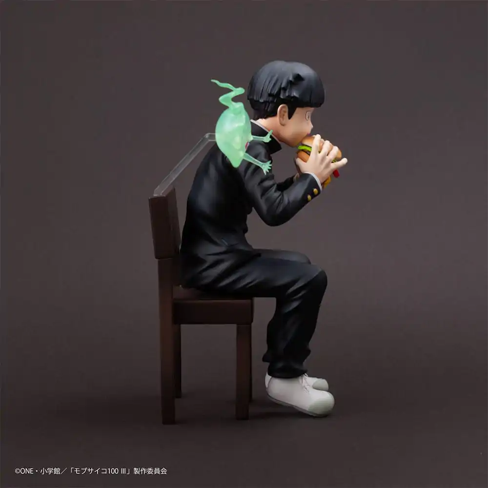 Mob Psycho 100 III x Bunbougu Cafe 2022 PVC socha Shigeo Kageyama & Ekubo 13 cm fotografii produktu
