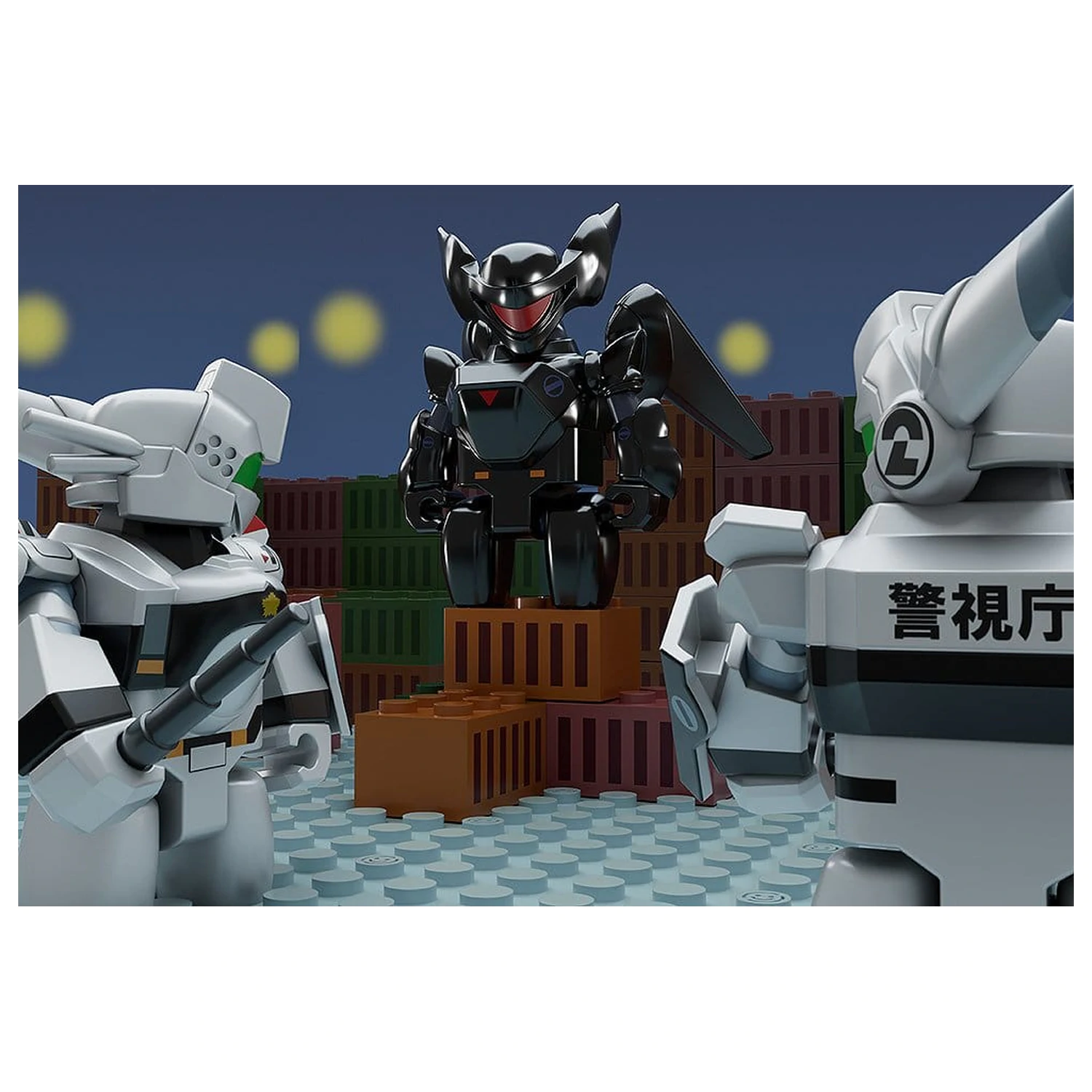Mobile Police Patlabor Brickroid Akční figurka TYPE-J9 Griffon 5 cm fotografii produktu