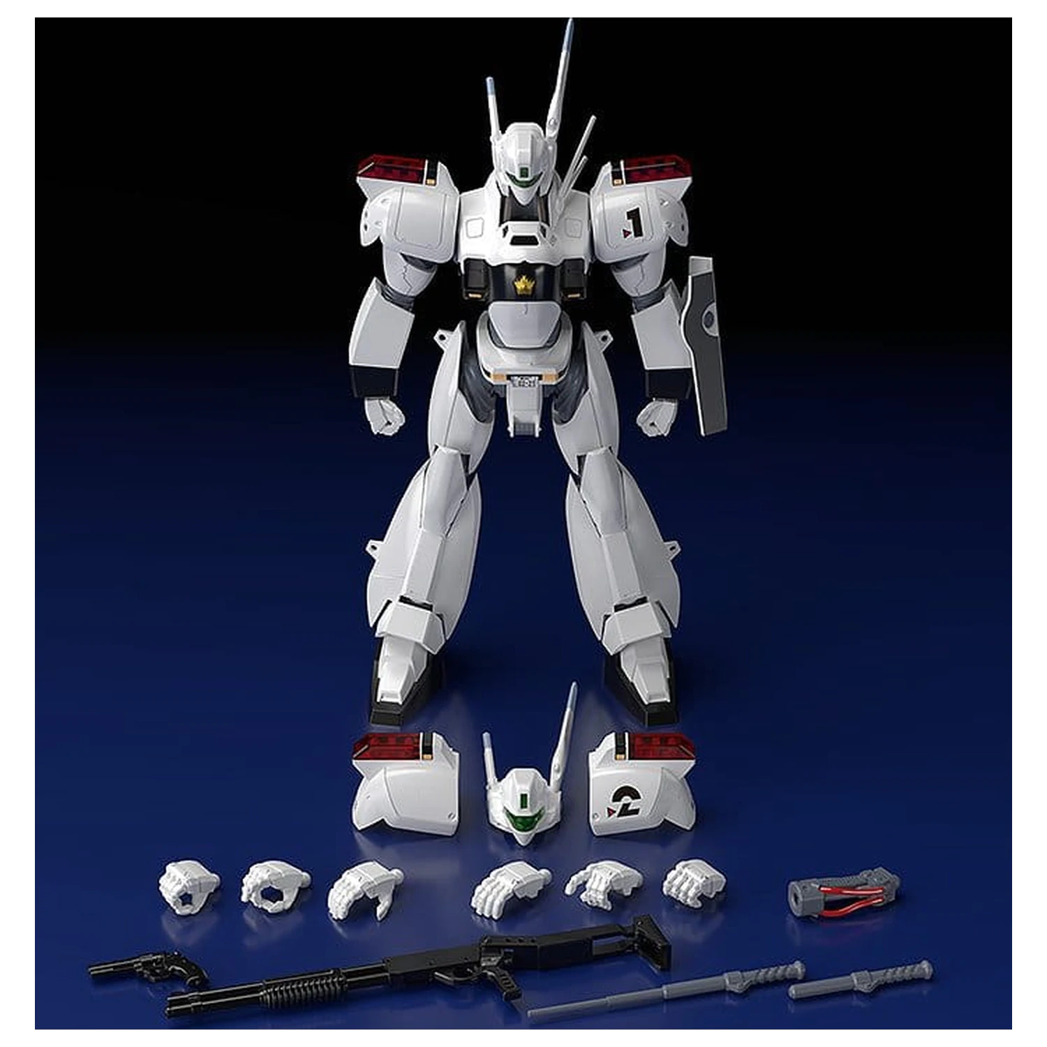 Mobile Police Patlabor Moderoid Plastiková stavebnice modelu 1/60 AV-98 Ingram 13 cm fotografii produktu