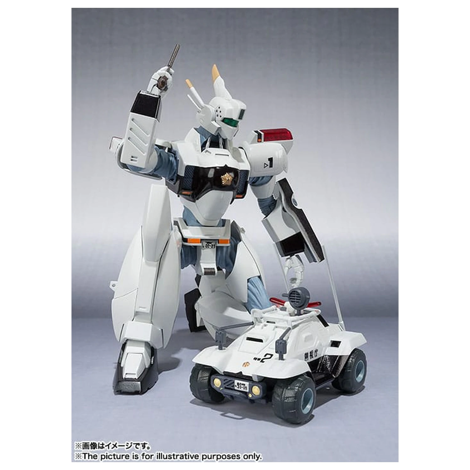 Mobile Police Patlabor Robot Spirits Akční figurka Side Labor Ingram 1st 13 cm fotografii produktu