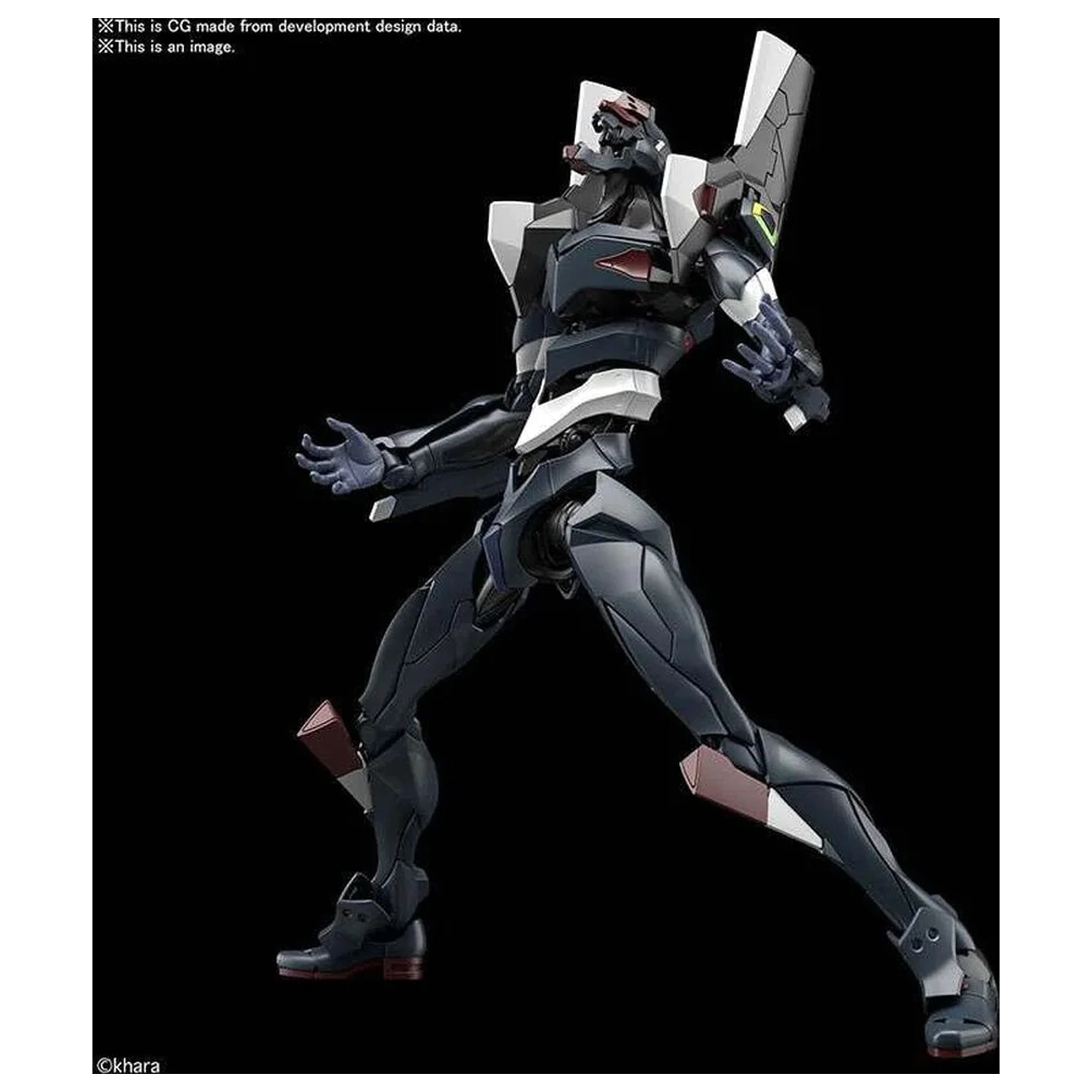 Mobile Suit Evangelion The Enchanted Shield of Virtue Unit-03 RG víceúčelová humanoidní rozhodná zbraň model kit figurka fotografii produktu