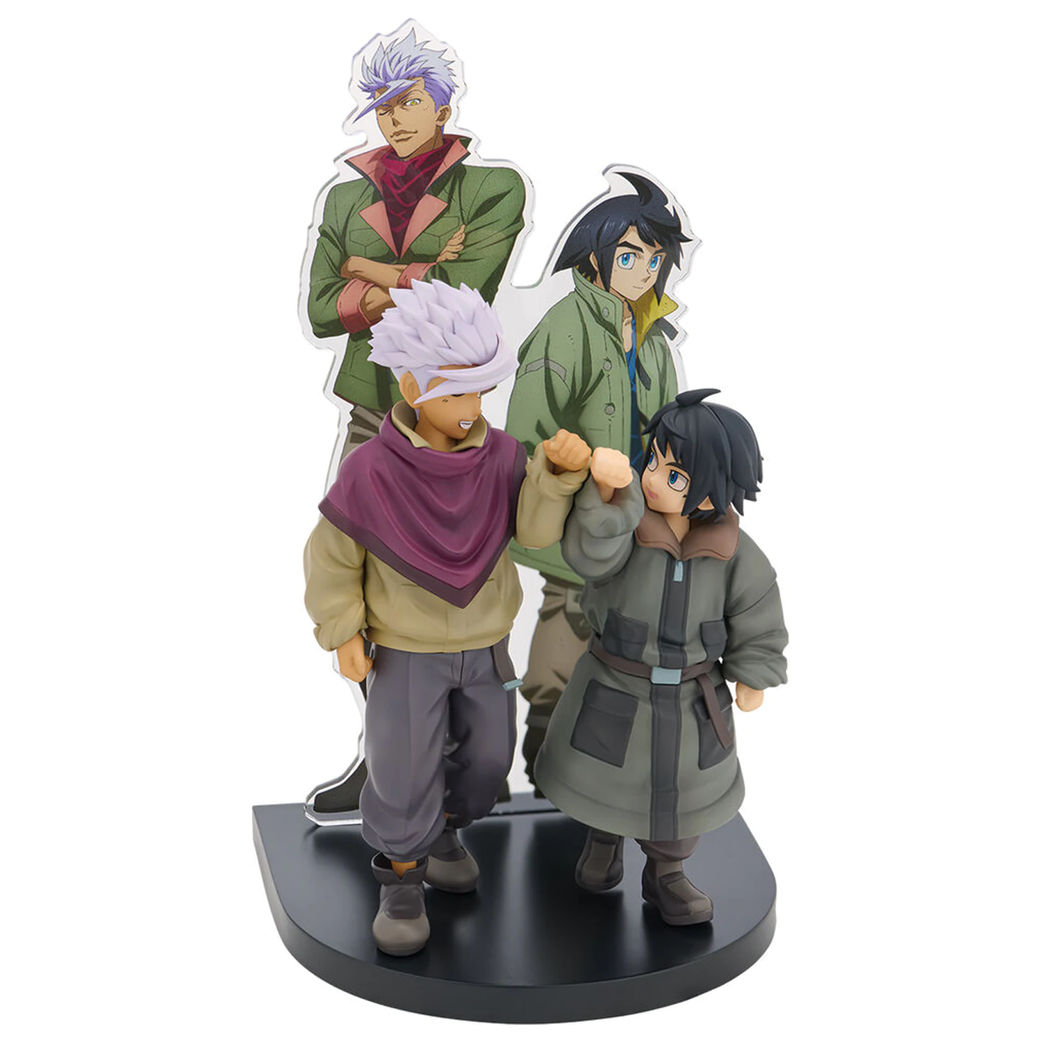 Mobile Suit Gundam Barbatos Iron-Blooded Orphans Augus Mikazuki & Itsuka Ichibansho figurka 18 cm fotografii produktu
