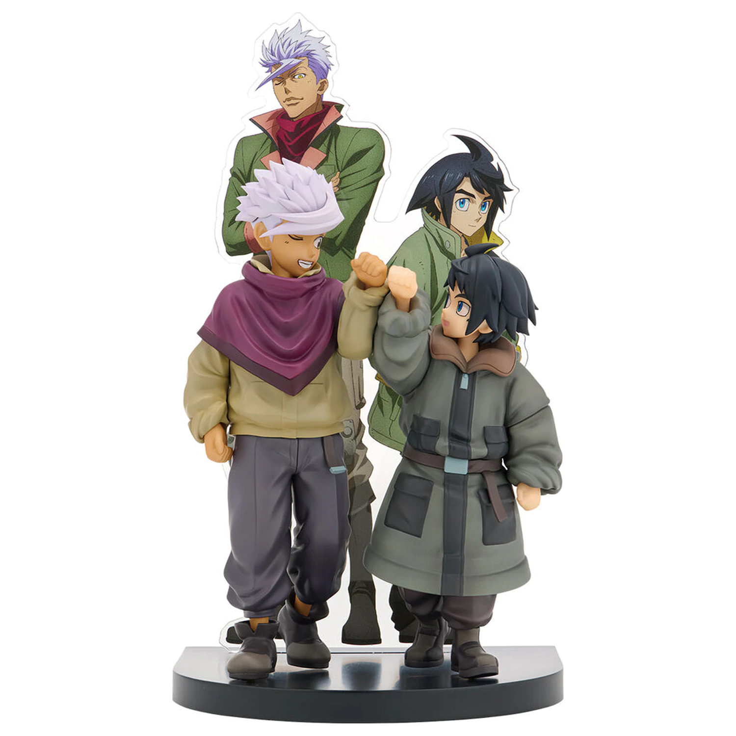 Mobile Suit Gundam Barbatos Iron-Blooded Orphans Augus Mikazuki & Itsuka Ichibansho figurka 18 cm fotografii produktu