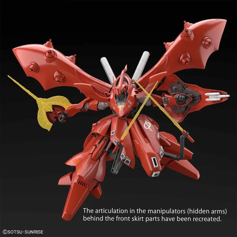 Mobile Suit Gundam: Char s Counterattack-Beltorchika s Children Nightingale Model Kit figurka fotografii produktu