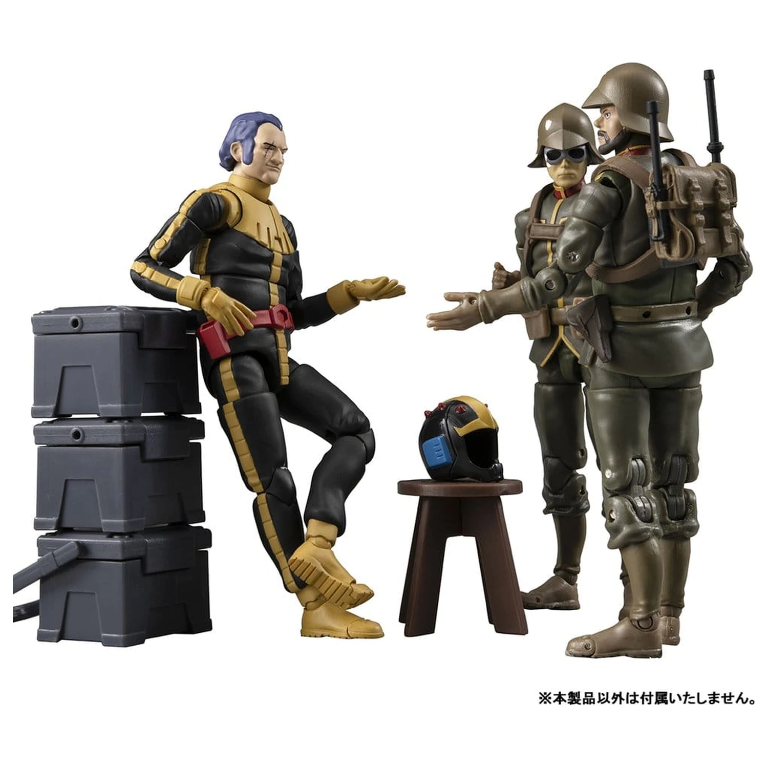 Mobile Suit Gundam G.M.G. kolekce 15 akčních figurek Principality of Zeon Black Tri-Stars Mash Normal Suit Ver. 10 cm fotografii produktu