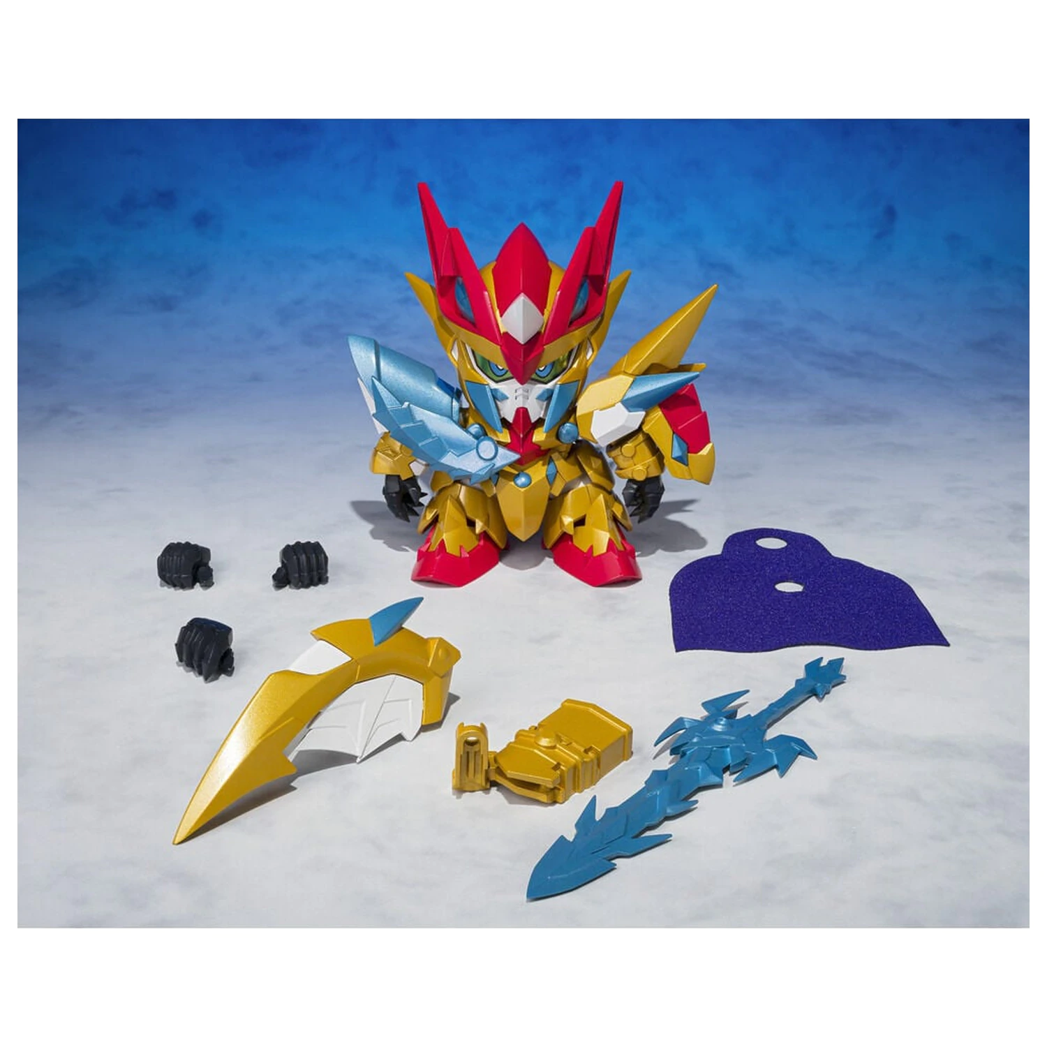 Mobile Suit Gundam Ganso SD Gundam World Holy Dragon Knight Zero Gundam figurka 8cm fotografii produktu