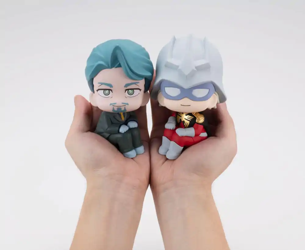Mobile Suit Gundam GQuuuuuuX Look Up PVC socha Challia Bull & Char Aznable (with gift) 11 cm fotografii produktu