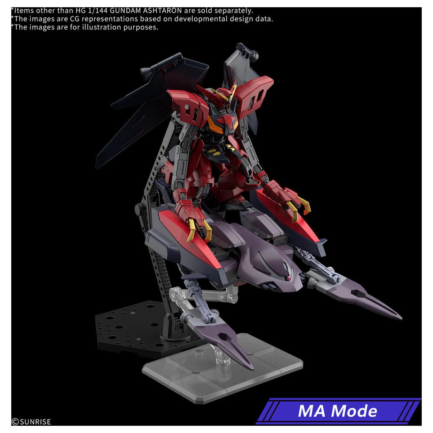 Mobile Suit Gundam - Gundam Ashtaron HG 1/144 modelová stavebnice fotografii produktu
