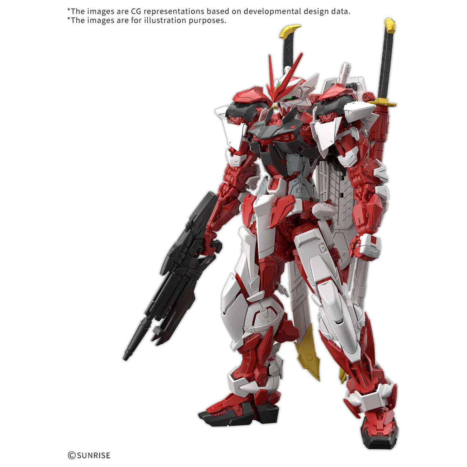 Mobile Suit Gundam - Gundam Liberty Astray Red Frame MG stavebnice modelu 1/100 fotografii produktu
