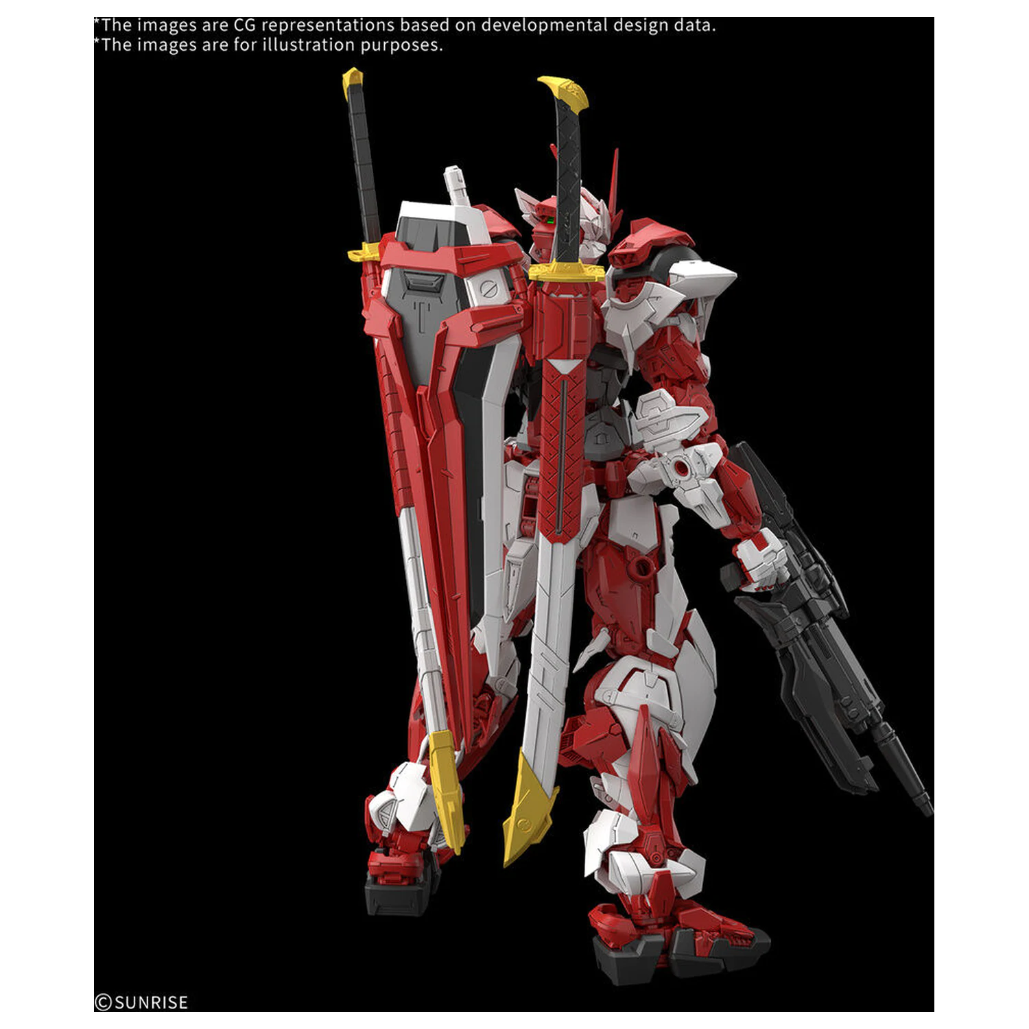Mobile Suit Gundam - Gundam Liberty Astray Red Frame MG stavebnice modelu 1/100 fotografii produktu