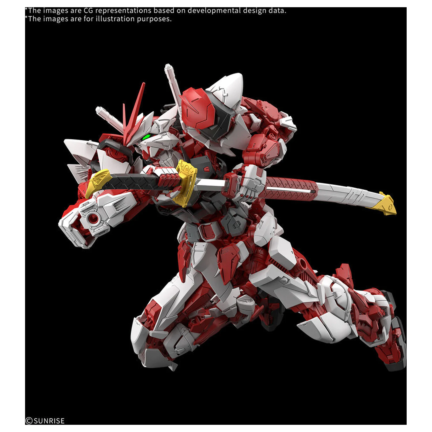 Mobile Suit Gundam - Gundam Liberty Astray Red Frame MG stavebnice modelu 1/100 fotografii produktu
