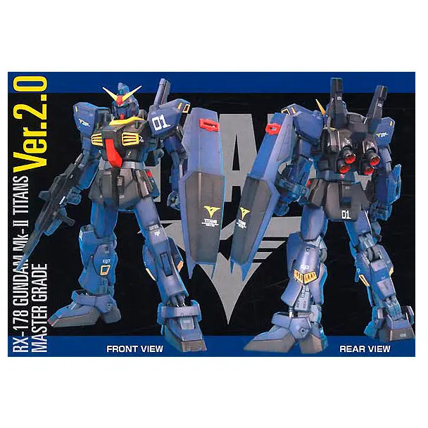 Mobile Suit Gundam Gundam MK-II Titans Ver. 2.0 Model Kit figurka 18 cm fotografii produktu