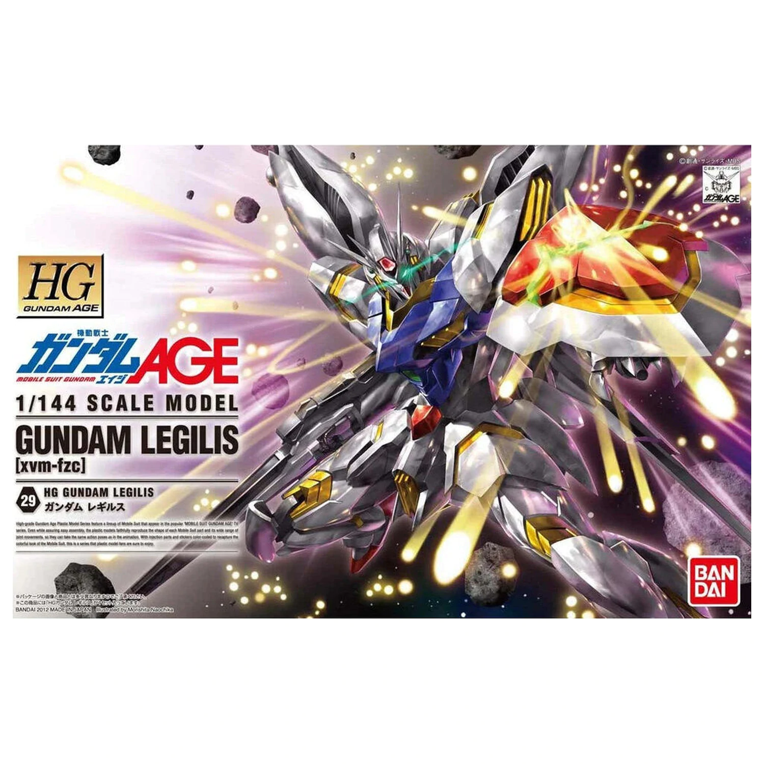Mobile Suit Gundam HG 1/144 Gundam Legilis stavebnice modelu figurky fotografii produktu