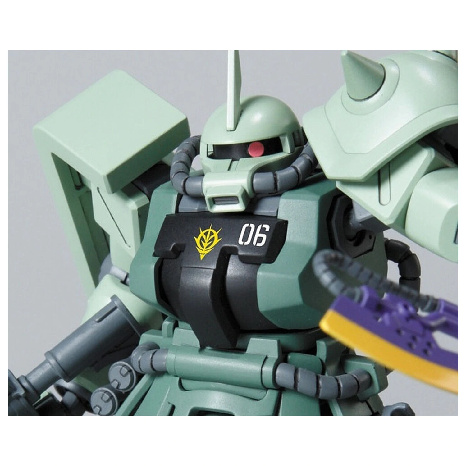 Mobile Suit Gundam HGUC 1/144 MS-06F-2 F2-ZAKU Zeon Type modelová stavebnice fotografii produktu